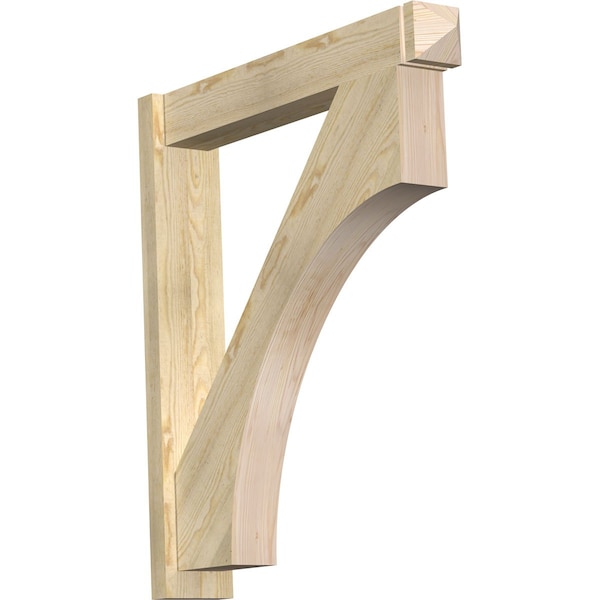 Ekena Millwork Westlake Arts & Crafts Rough Sawn Outlooker, Douglas Fir, 6"W x 34"D x 38"H OUT06X34X38WTL03RDF - main